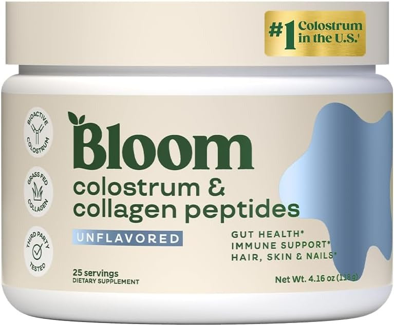 Bloom Nutrition Bovine Colostrum Powder